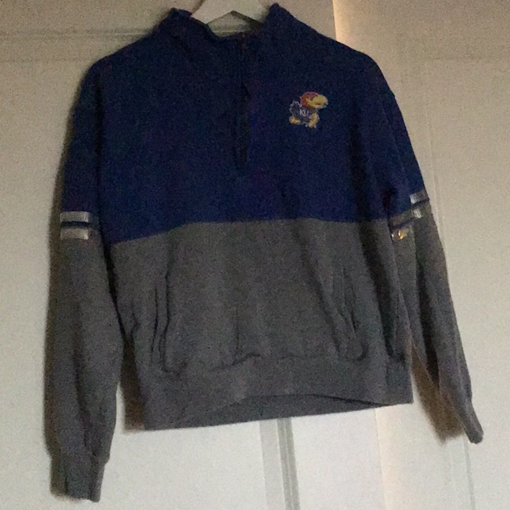 Ku Jayhawks quarter zip